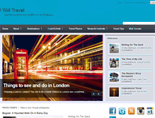 Tablet Screenshot of iwilltravelblog.com